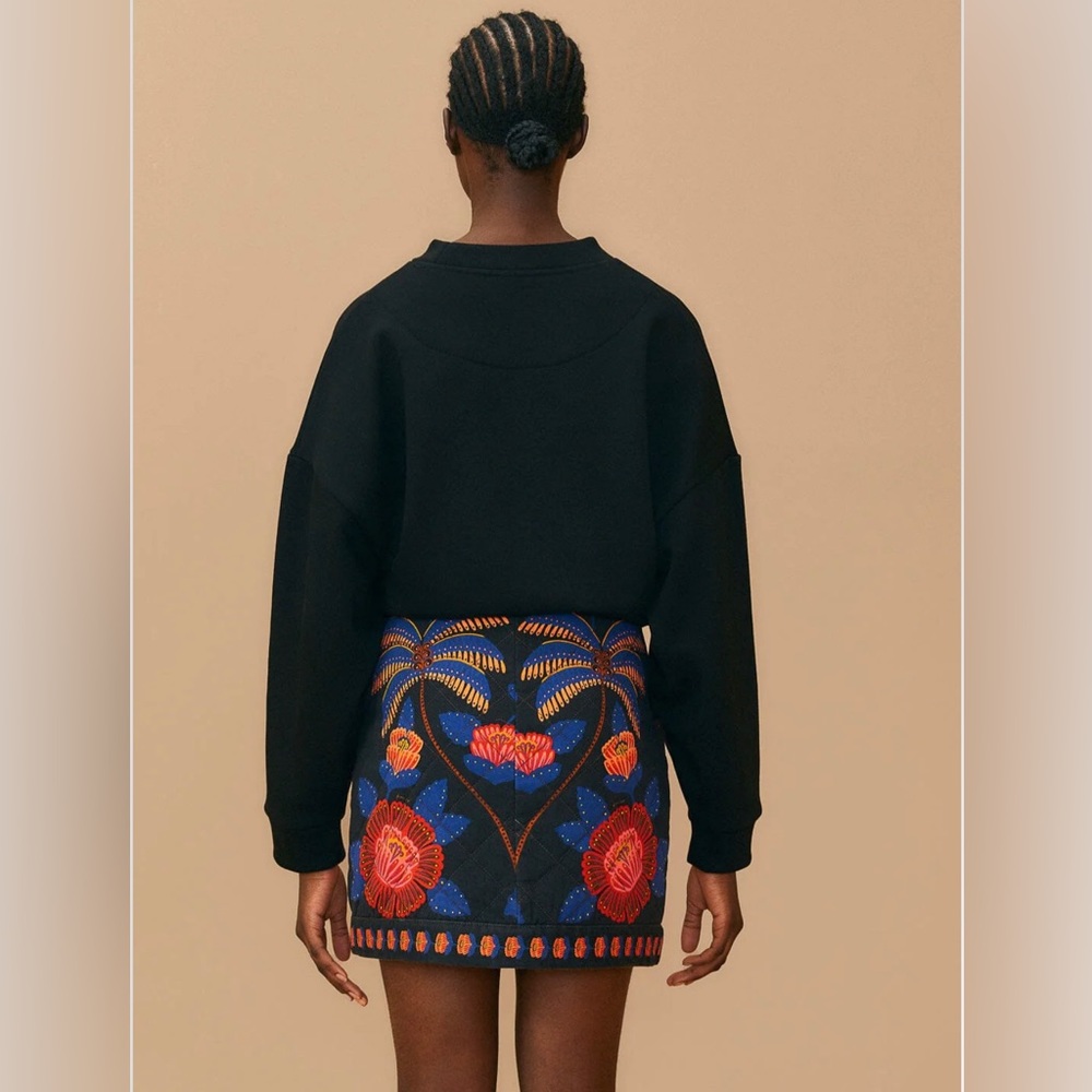FARM Rio Colorful Embroidered Mini Skirt - Picture 7 of 9